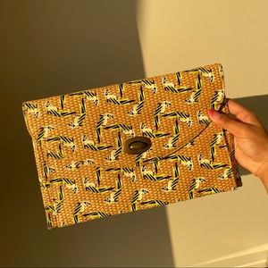 Anthropologie Parakeet Clutch